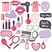 Spa Photo Booth Props - 30-Pack Pre-Assembled Spa Party Supplies, Theme Birthday Party Supplies Girls, Baby Shower Party Favors, Decoration Accessories on Bamboo Sticks, Assorted Designs