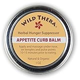 Herbal Appetite Suppressant Balm. Aromatherapy Hunger Suppressant Cream for diet control and weight loss. Safe with diet pills, fat burners, weight loss pills, detox cleanse.