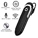 Wireless Bluetooth Headset With Mic V4.2,Shuua Long Lasting Battery Life Standby Time SweatProof Waterproof Headphones Handsfree Portable Earphones With HD Mic For Driving,Motorbike,Motorcycle,Car