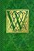 Celtic Letter W Vintage Irish Monogram Journal: Green Gold Celtic Knot Name Initial Diary Blank Line by 