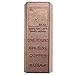 One Pound Copper Bar in a Custom Vx Investments Microfiber Pouch. Pure .999 Bullion. Includes free bonus Ebook.