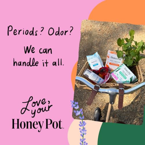 The Honey Pot Company - Feminine Wash - Sensitive - pH Balanced, Herbal Infused Plant-Based Feminine Care for Sensitive Skin - Daily Intimate Cleanser for Women - 5.51 Fl Oz