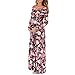 Women's Cowl Neck and Over The Shoulder Ruched Maternity and Nursing Dress by Mother Bee - Made in USA (Extra Large, Floral Black Wine)
