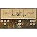 Faith Family Friends Birthday Calendar - Burgundy by The Hearthside Collection