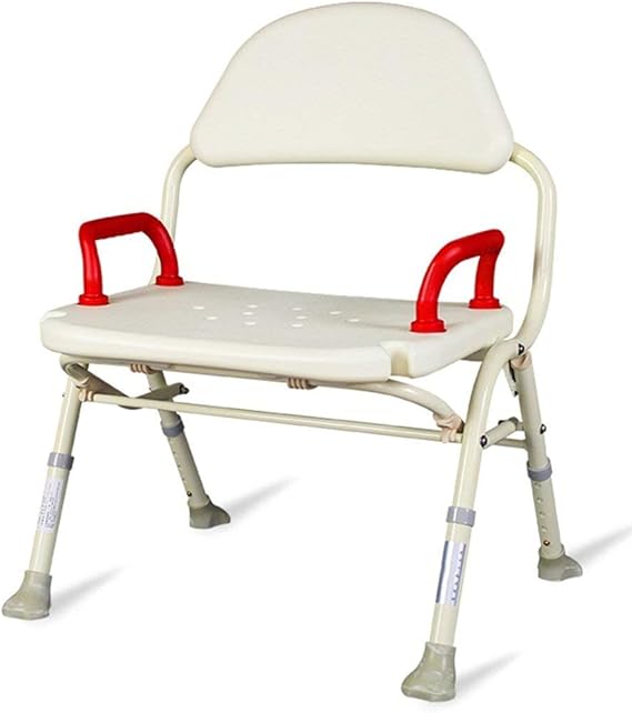 FCXBQ shower stools Foldable Shower/Bath Stools Aluminum Alloy Shower