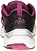 Ryka Women's Hydro Sport Water Shoe, Black/Berry/Chrome Silver, 8.5 M US
