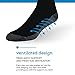 Zeke Men's Crew Work Socks - 12 Pack - Cushioned Sole - Mesh Ventilation - Arch Support - Soft and Comfortable (Black)