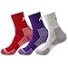 Airka Women's Hiking Socks 3 Pairs - Full Thickness Micro Crew For Trekking Mountaineering