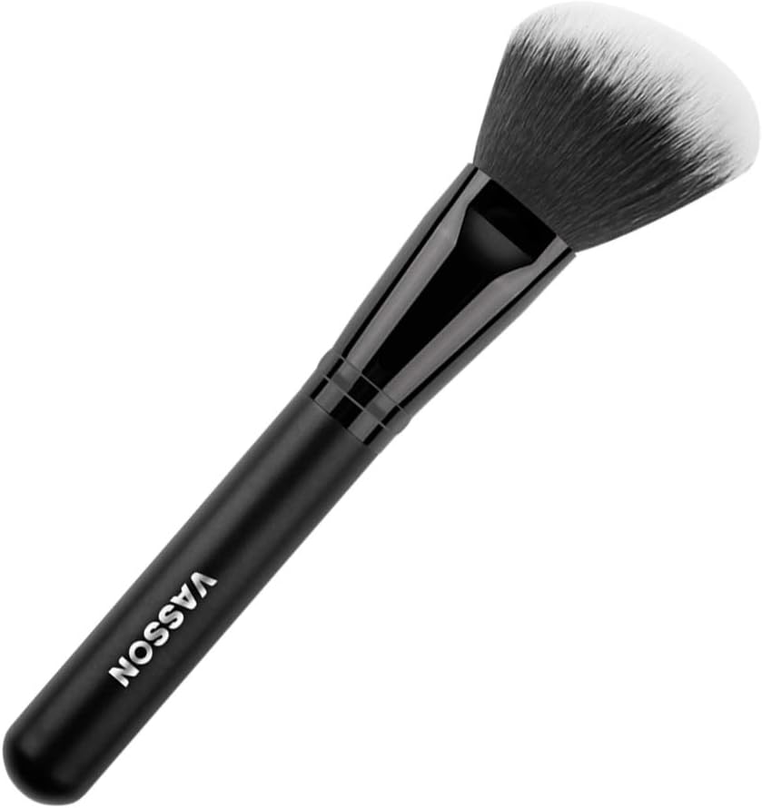 Vasson Angled Kabuki Brush Professional Face Blush Contour Makeup Brushes Perfect Sculpting Face Contour