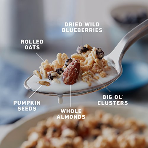 Clif Energy Granola - Organic, Gluten Free Nutrition - Blueberry Crisp - (10 Ounce Bag, 3 Count) - Thumbnail 4