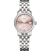 MIDO Baroncelli Lady Twenty Five - Swiss Automatic Watch for Women - Pink Dial - Case 25mm - M0390071133600