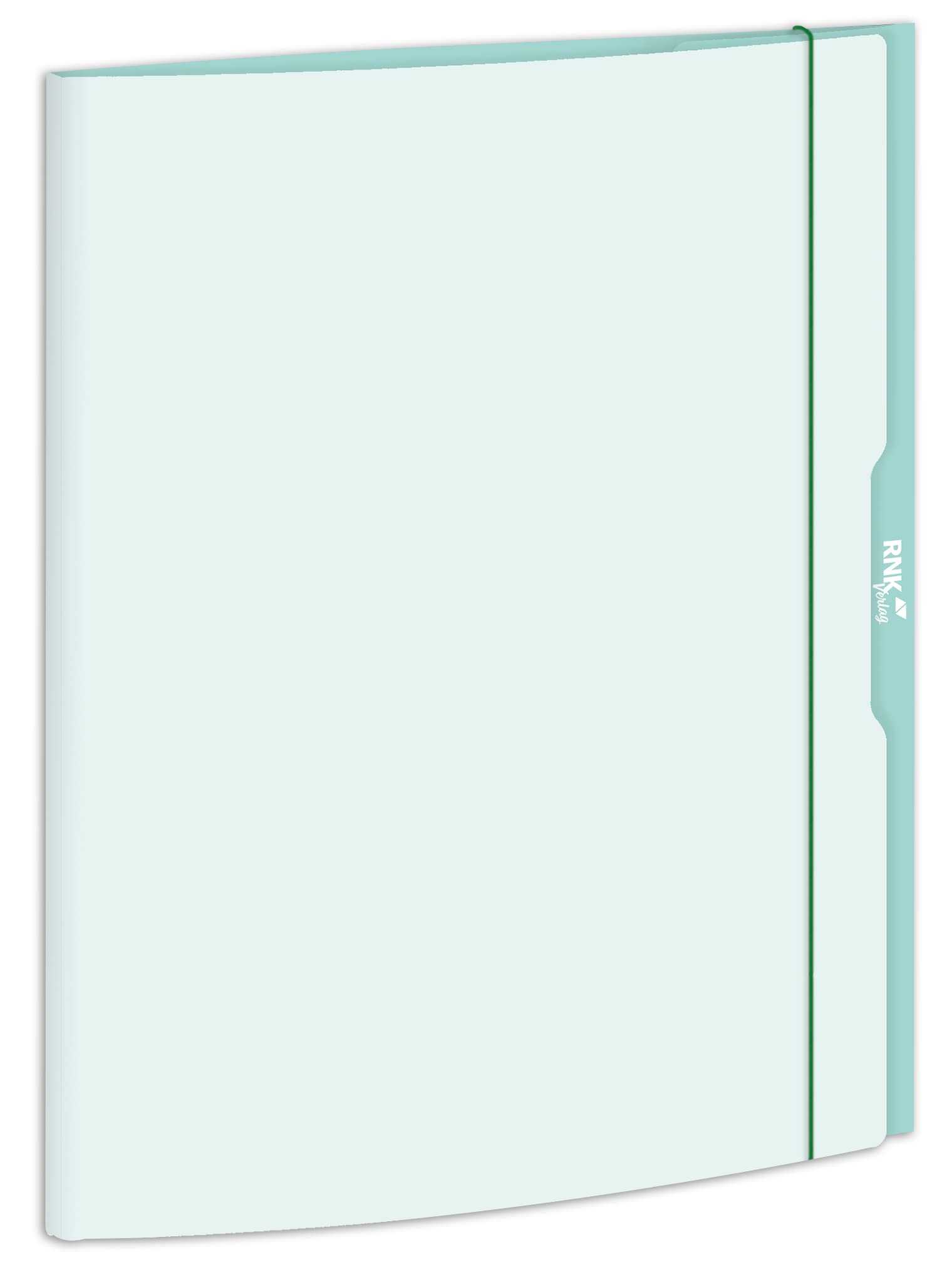RNK 45373 - Portfolio Folder Cool Mint 310 x 440 mm, Document Folder for DIN A3, with Elastic Closure, Pack of 1