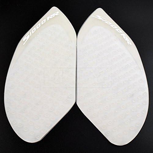 For BMW S1000RR 2010 2011 2012 2013 2014 2015 2016 S1000 SS Transparent Motorcycle 3M Tank Pad Gas Anti slip Stickers Adhesive Rubber Traction Side Fuel Gas Grip Decal Protector