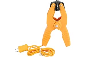 Akozon Thermocouple HT-05 K Type Thermocouple Sensor TemperaturePipe Clamp 1~3/8" -40~200℃