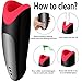 Vibrating x Blowing Male Masturbator Cup, Xocity, Automatic Electric Vibrator Masturbation Cup with Intelligent Heating Function 15 Vibration, Oral Sex Adults Sex Toy