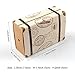 AerWo 50PCS Travel Themed Party Favor Boxes with 50pcs Tags, Vintage Kraft Mini Suitcase Candy Box Gift Boxes for Guests, Perfect Wedding Birthday Bridal Shower Thanksgiving Travel Party Supplies