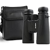 Luzsco 10x42 HD Binoculars for Adults High-Powered – Waterproof Binoculars with Clear Wide View, Lightweight for Bird Watching, Hunting, Hiking & Sports, with Carrying Bag