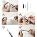 Hair Tattoo Trim Hair Razor Pen For Hair Design Stainless Steel Face Shaping Device, Engraved Pen/ 10 Blades/Tweezer Hair Styling Eyebrows Beards Razor Tool