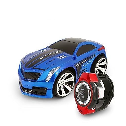 Babrit Smart Watch Voice Control RC Car Creative Voice-activated RC Vehicles Scratch Resistance Intelligent Commanded by Voice Remote Control Car