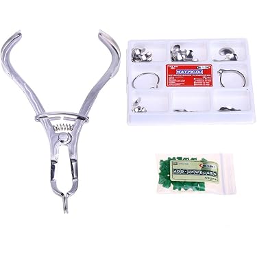Bandes Matrices Dentaires SANDENT - Lot De 50, Métal Contourné, Pour Laboratoire Dentaire