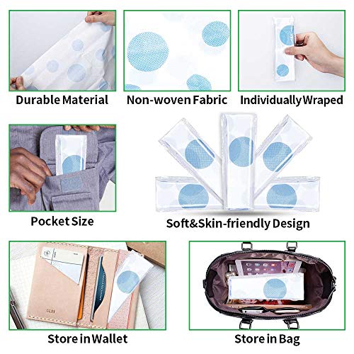 Toilet Seat Covers Disposable, Famard Extra Large Portable Potty Seat Covers for Toddlers, Soft and Waterproof Travel Potty Training Seat for Kids with Individually Wrapped (20 Packs) - Thumbnail 4