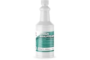 Alliance Chemical High Quality Sodium Bisulfite 40% Technical Grade - One Quart 32 Fluid Ounces Ideal for Commercial and Indu