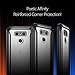 Poetic Affinity Slim Fit for LG G6 Clear Case with Anti-Slip Side Grip and Reinforced Corner Protection Bumper for for LG G6 Black/Clear