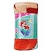 S.L. Home Fashions Little Mermaid Ariel & Flounder Kids Character Lightweight Fleece Throw Blanket