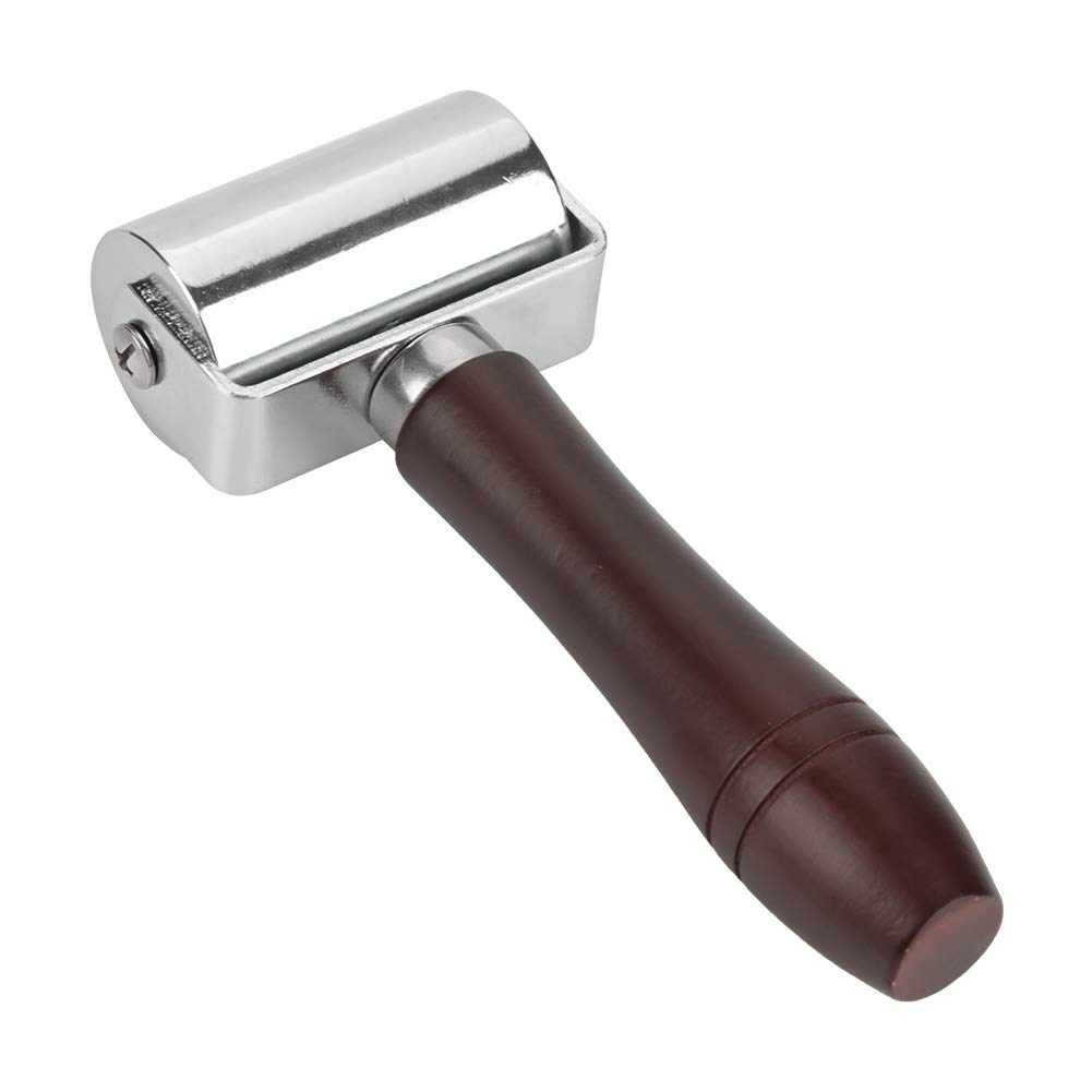 Hilitand Leather Roller, 60mm Leather Press Roller, Leathercraft Glued Roller, Layer Rolling Tool for Leatherworking