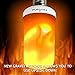 Terrvana LED Flame Effect Light Bulb : High Quality E26 LED Flickering Flame Light Bulbs Candle, Simulated Decorative Light Atmosphere Lighting Flaming Light Bulb for Tiki Bar Decoration