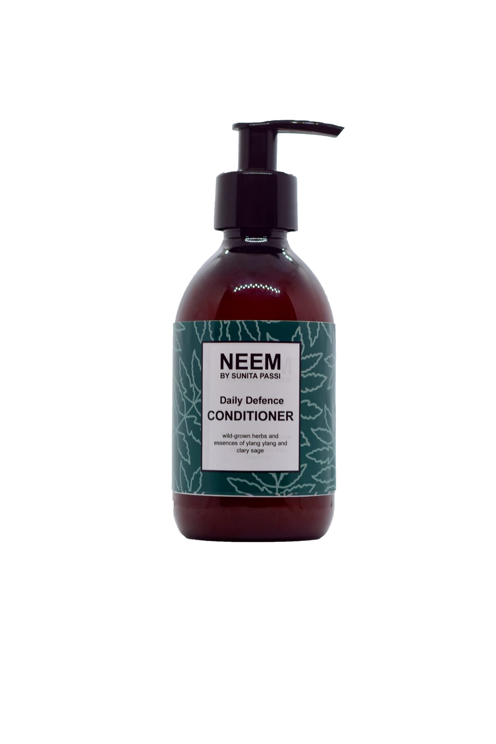 NEEM Sunita Passi - Ayurvedic Neem Conditioner, 250ml - Nourishing Ayurveda Conditioner for All Hair Types & Sensitive Scalps - Lemon & Ylang Ylang Essential Oils - Vegan & Natural Hair Care