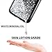 Caka Galaxy S8 Plus Case, Galaxy S8 Plus Glitter Case Starry Night Series Luxury Fashion Bling Flowing Liquid Floating Sparkle Glitter Girly Soft TPU Case for Samsung Galaxy S8 Plus (Silver)