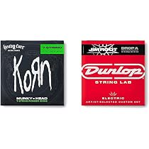 Cordes Guitare Électrique Jim Dunlop Trivium 10-52 - Nickel, 6 Cordes
