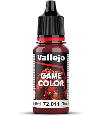 Amazon.com: AV Vallejo Game Color 18ml - Evil Red : Arts, Crafts