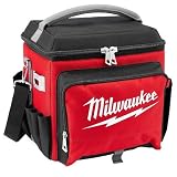 Milwaukee Electric Tool 48-22-8250 Sided Jobsite Cooler, Polyester, 11.1" x 13.77" 14.96" H, 3, 5 Pockets