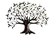 Tree of Life Wall Art Decoration - 30.5 Inch W x 24 Inch H - Made of Iron