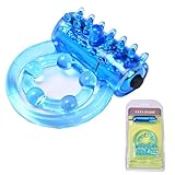 UINO Adult S-ex Toys for Couples Vibrating Delay Ring - Prolong S-exual Life Time Massage Vibrating C-ock Ring - Stretchy P-enis Ring - Stimulation C-litoris for Women Easy Or-gasm
