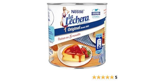 Nestlé La Lechera - Leche Condensada Entera - Pack de 12 x ...
