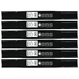 6 Pack of Medium-Lift Blades for Toro Groundmaster 106-0629, 108-1124, 44-6250, 44-6250-03
