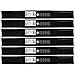 6 Pack of Medium-Lift Blades for Toro Groundmaster 106-0629, 108-1124, 44-6250, 44-6250-03