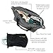silvatrip Travel Tote Bag with Luggage Sleeve - Underseat Carry on Luggage - Qualifies as a Personal Item Flight Bag by Airlines