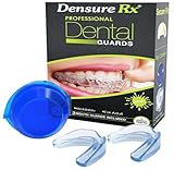Densure Rx Mouth Guards- Pack Of 2- Professional Dental Guards- Clinically Tested- Relief From Bruxism, TMJ, Teeth Grinding-Adjustable size-Protection...for Atheletes