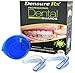 Densure Rx Mouth Guards- Pack Of 2- Professional Dental Guards- Clinically Tested- Relief From Bruxism, TMJ, Teeth Grinding-Adjustable size-Protection...for Atheletes