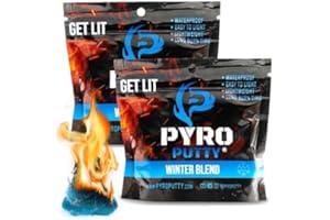 Phone Skope Pyro Putty: Waterproof Survival Fire Starter for Emergency Preparedness, Fire Starters for Campfires - Survival Gear and Supplies