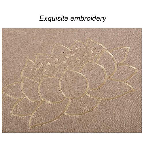 FCSFSF-Large-Zafu-And-Zabuton-Meditation-CushionPortable-Foldable-Floor-Cushion-Outdoor-Coconut-Fibre-Linen-Yoga-CushionSquare-Handcrafted-Meditation-Mat