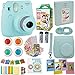 Fujifilm Instax Mini 9 Instant Camera Ice Blue + Fuji Instax Film Twin Pack (20PK) + Blue Camera Case + Frames + Photo Album + 4 Color Filters More Top Accessories Bundle