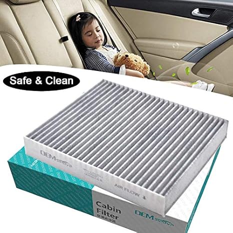 Amazon Com Car Pollen Cabin Air Filter Includes Activated Carbon