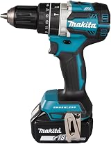Makita DHP484RTJ 18V Li-Ion Brushless Combi Drill 2 x 5.0Ah Kit view 2