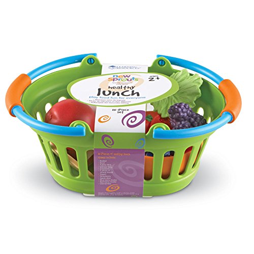 Learning Resources New Sprouts Healthy Lunch Toddler 15 Pieces, Ages