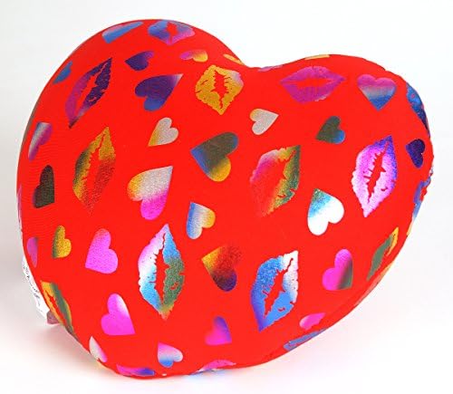 Red Heart Kisses Microbead Pillow